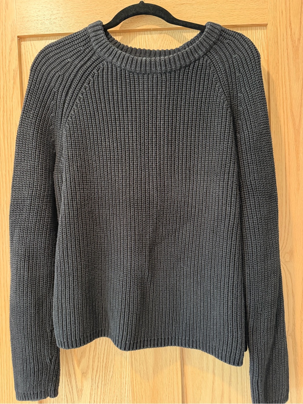 Quince Women's 100% Organic Cotton Crewneck Ribbed Sweater